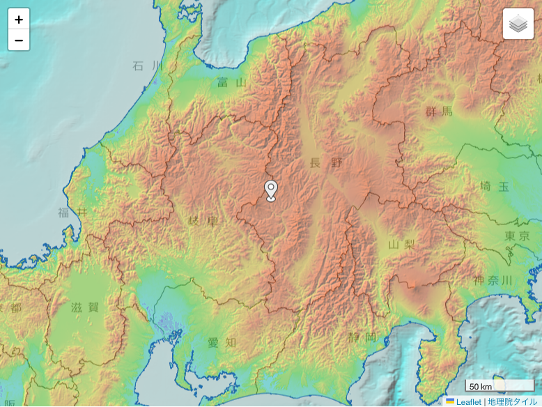 地震 2023年3月13日 19:03ごろ 長野県南部 マグニチュード2.4 最大震度1